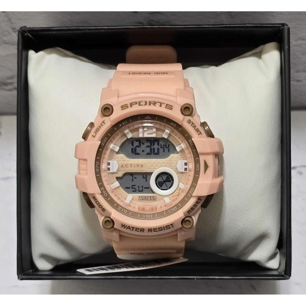 Activa X Invicta Women's Watch 46mm Peach Orange ACW533-005 Brand New